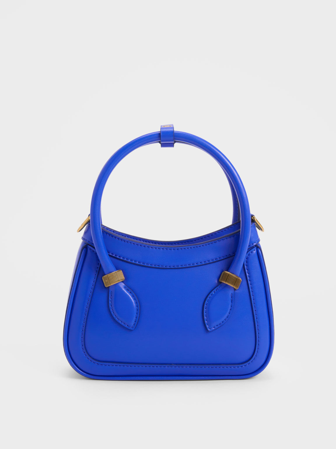 Cerulean Bonnie Curved Tote Bag - CHARLES & KEITH US