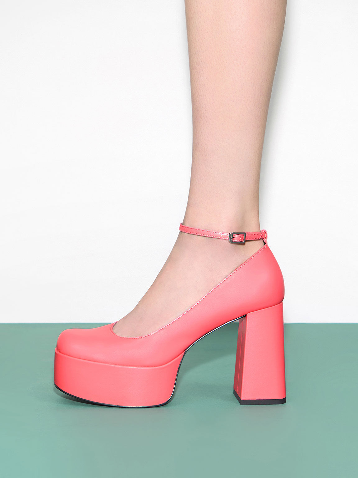 Angel Mist Pink Platform Heels – KOI footwear