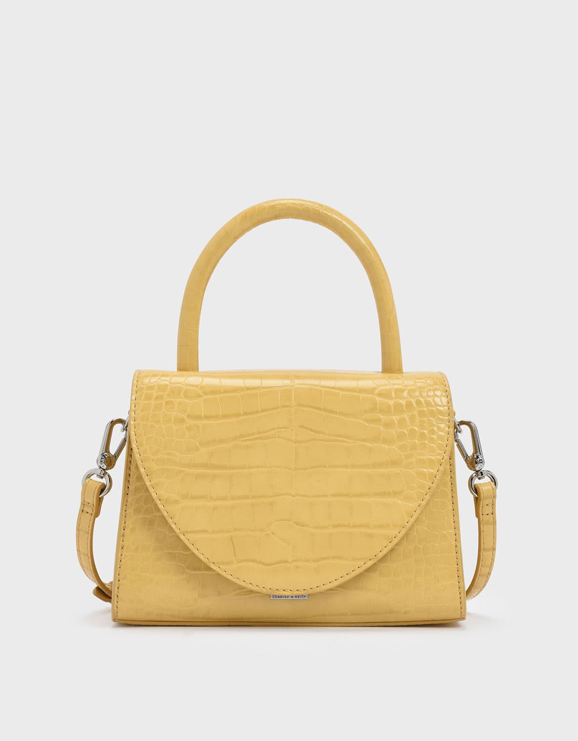 charles & keith yellow bag