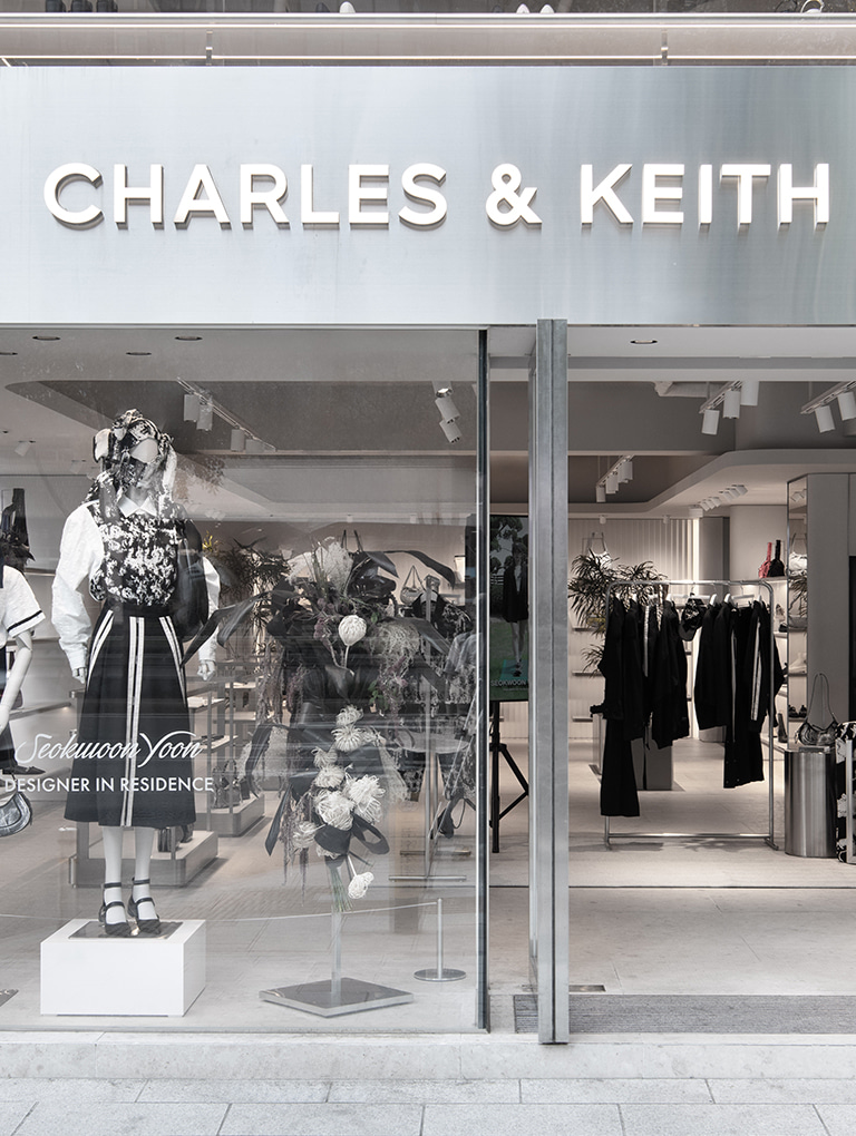 Seokwoon Yoon’s takeover of the Gangnam flagship store - CHARLES & KEITH