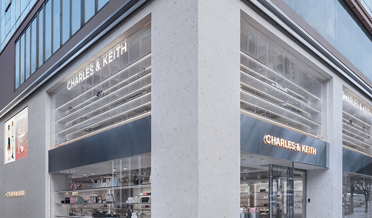 Charles & Keith launches its first store in North America - Inside