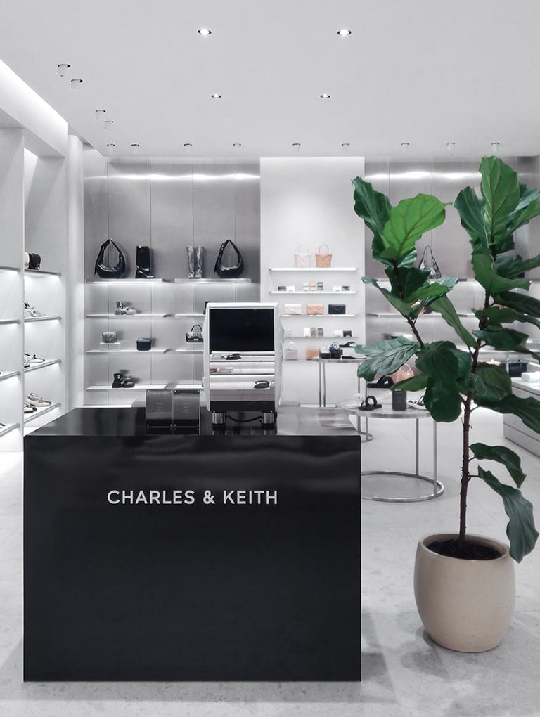 CHARLES & KEITH black bar counter – CHARLES & KEITH