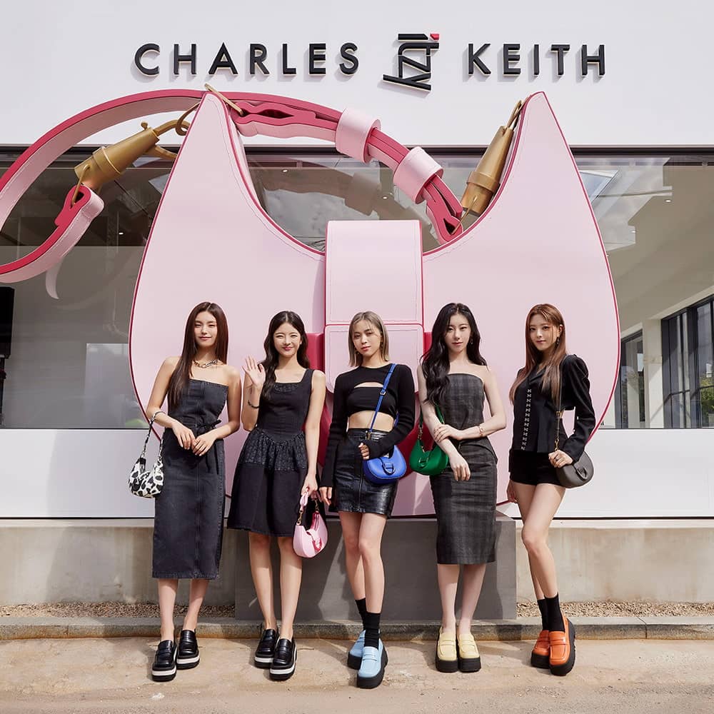 ITZY x CHARLES & KEITH Collection  Winter 2022 - CHARLES & KEITH