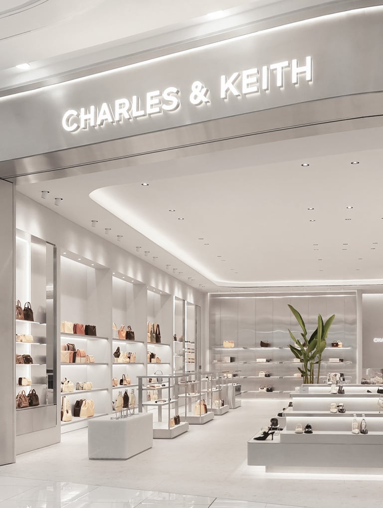 CHARLES & KEITH’s retail store at Parc Mall in Vietnam, Ho Chi Minh City – CHARLES & KEITH