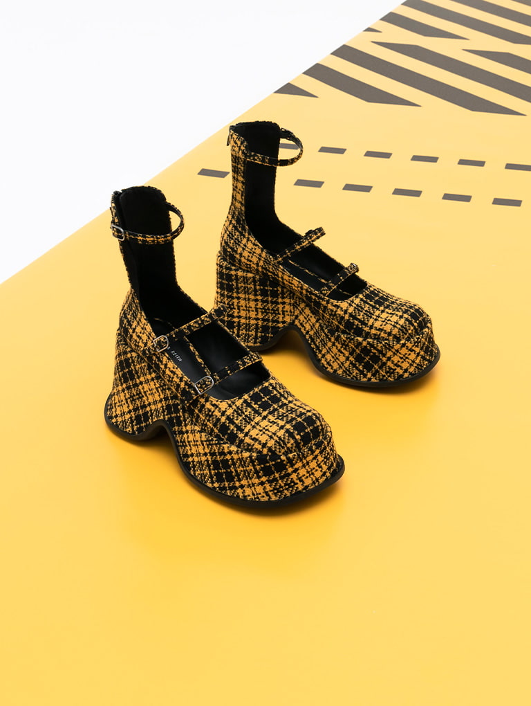 Checkered platforms cheap