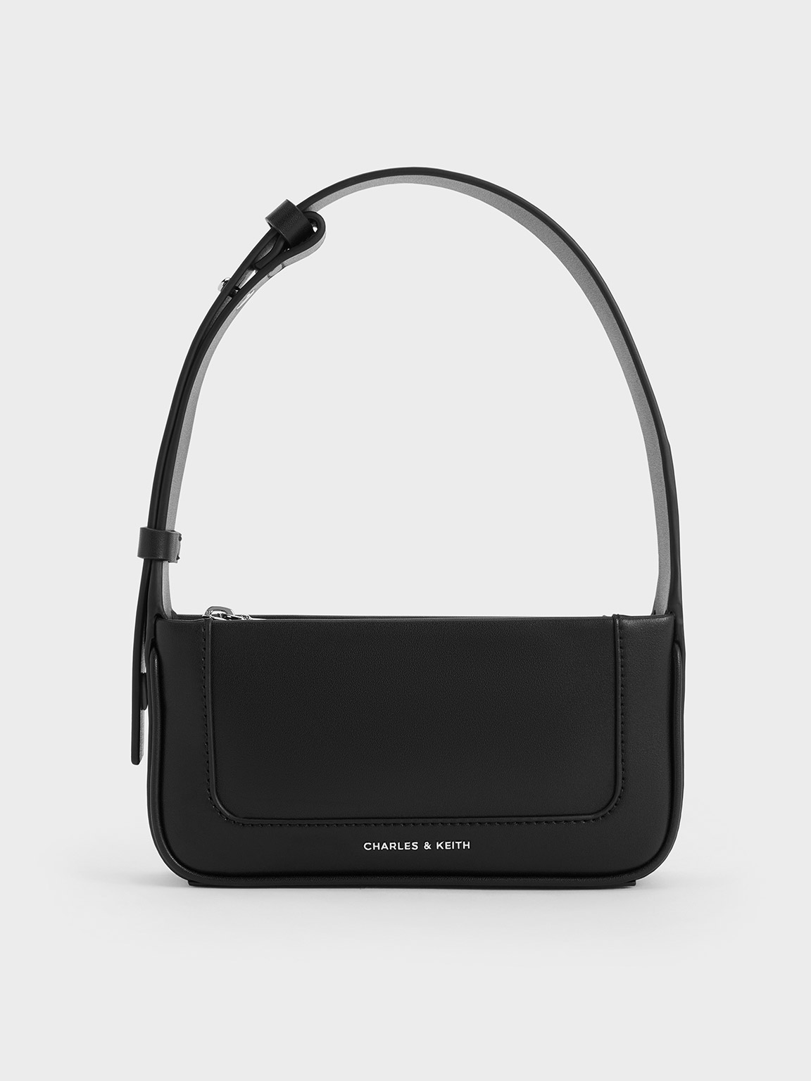 Noir Daylla Shoulder Bag - CHARLES & KEITH US