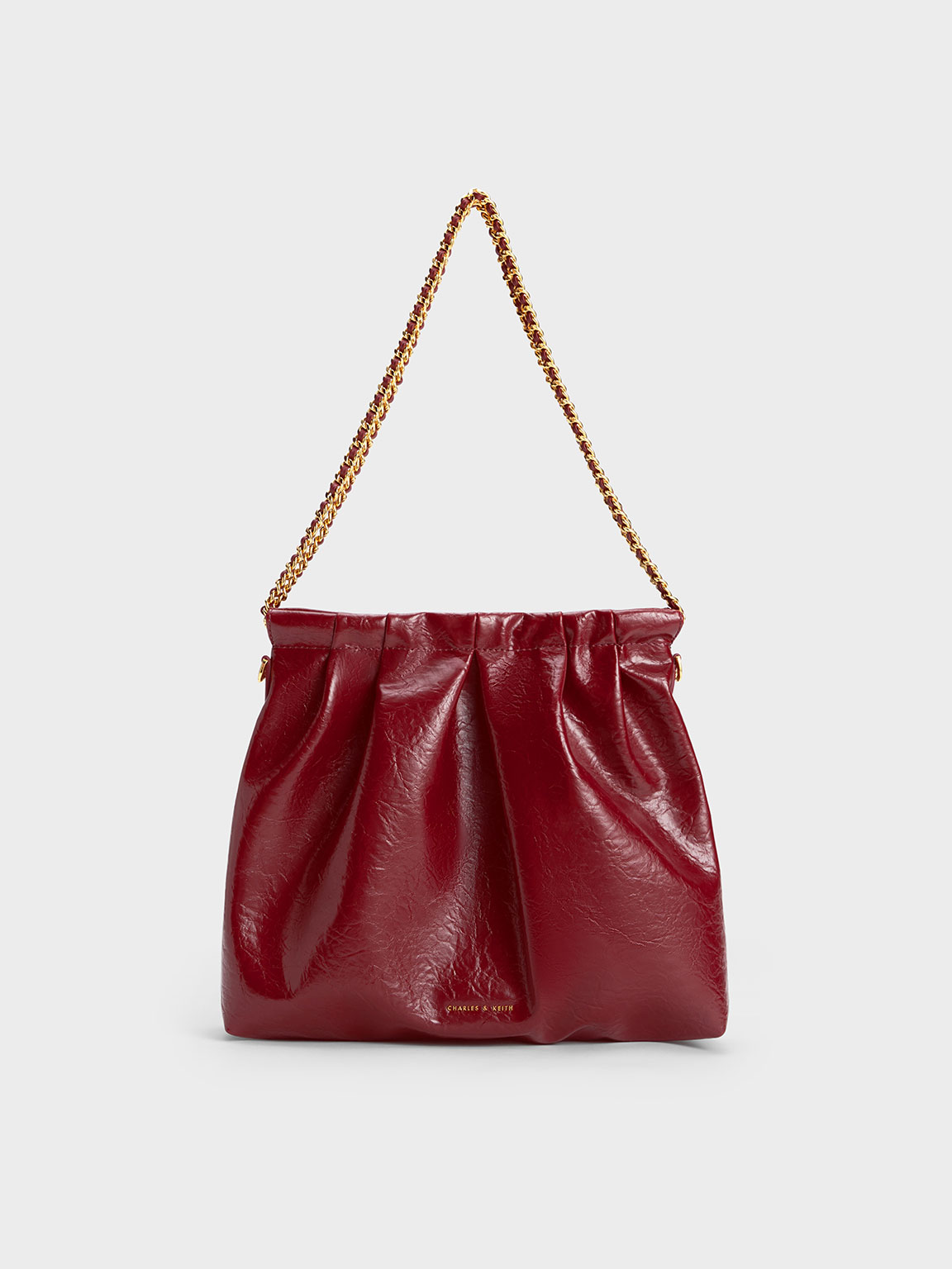 Red Leather Bag Casual Classic Fashion Hobo Style Handbags for -   Denmark