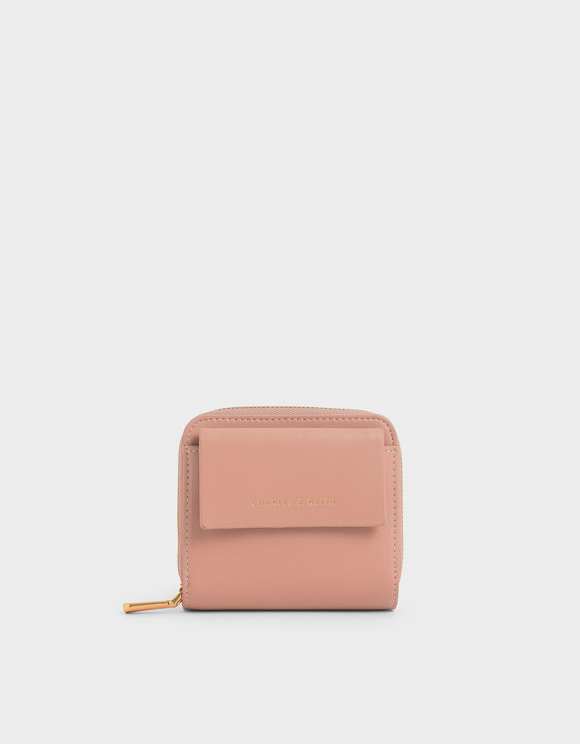 charles and keith pink wallet