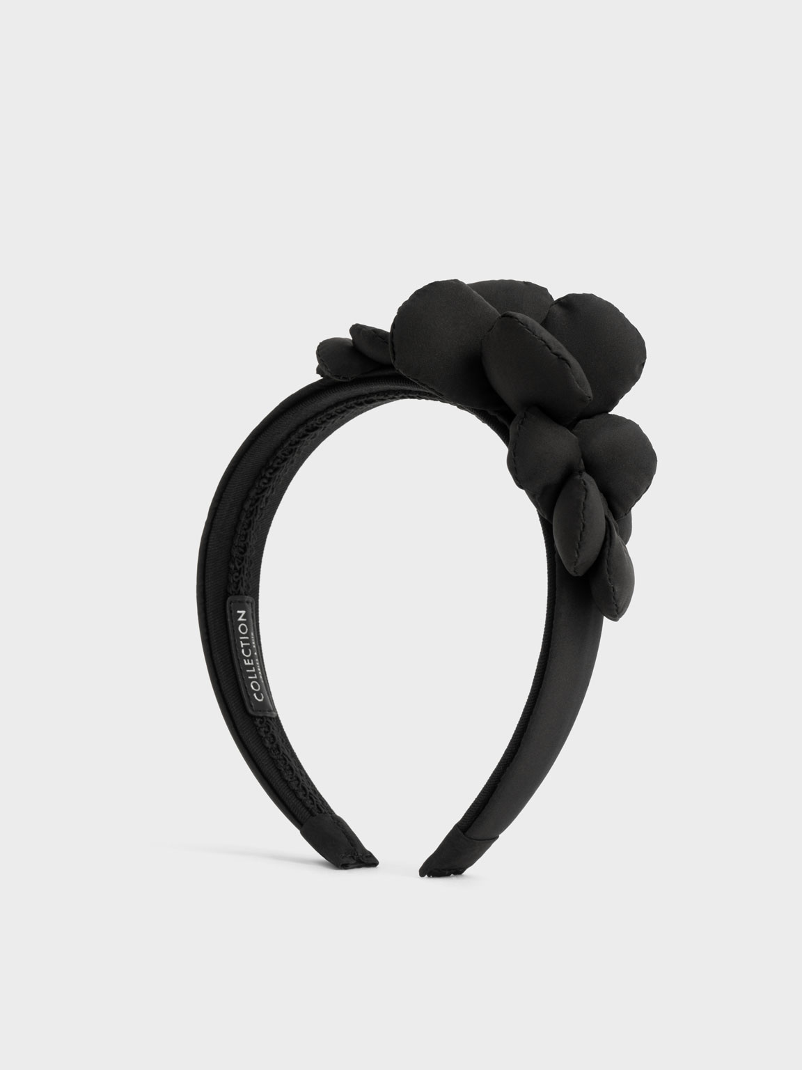 Lime Flower-Embellished Hair Band - CHARLES & KEITH FR