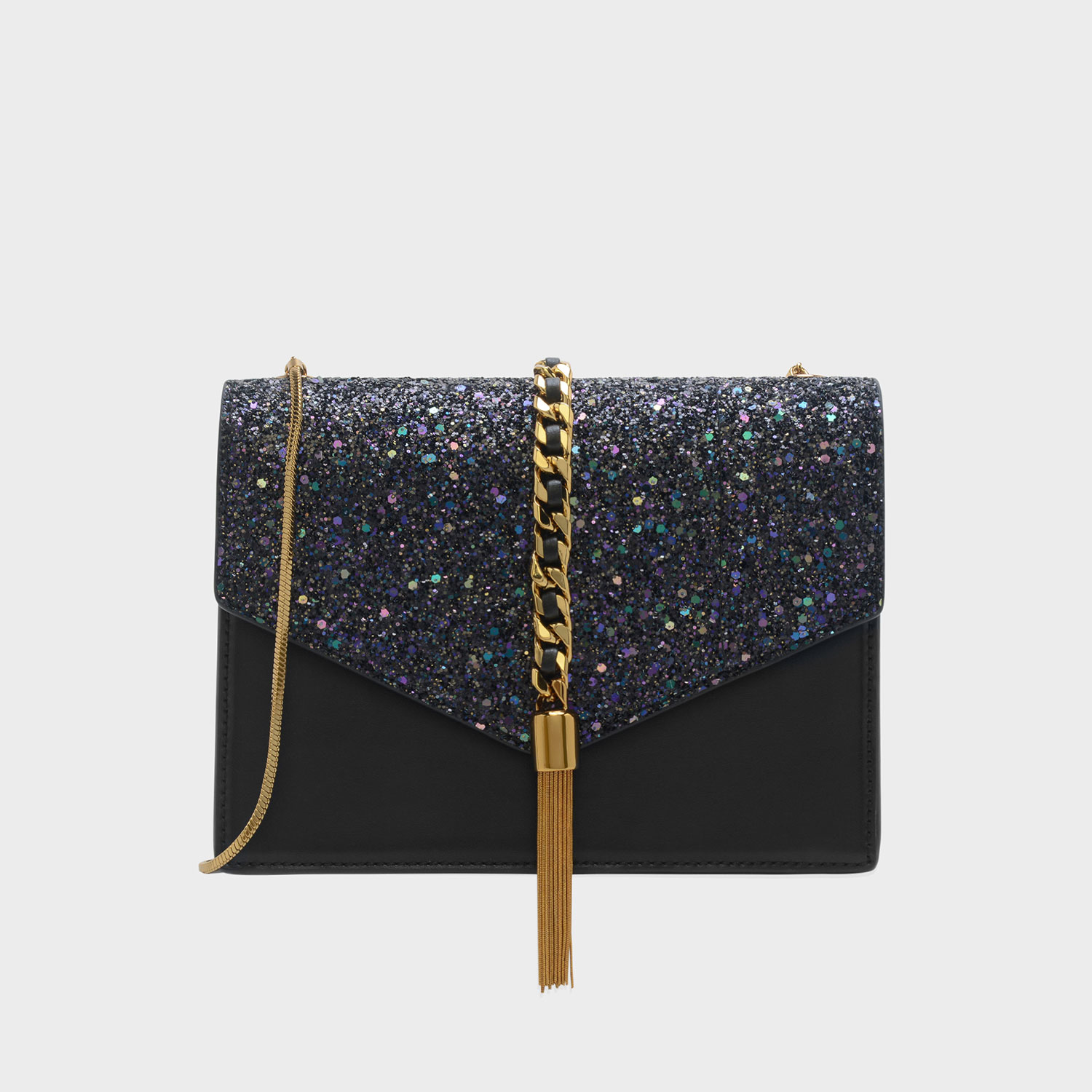 charles and keith glitter bag