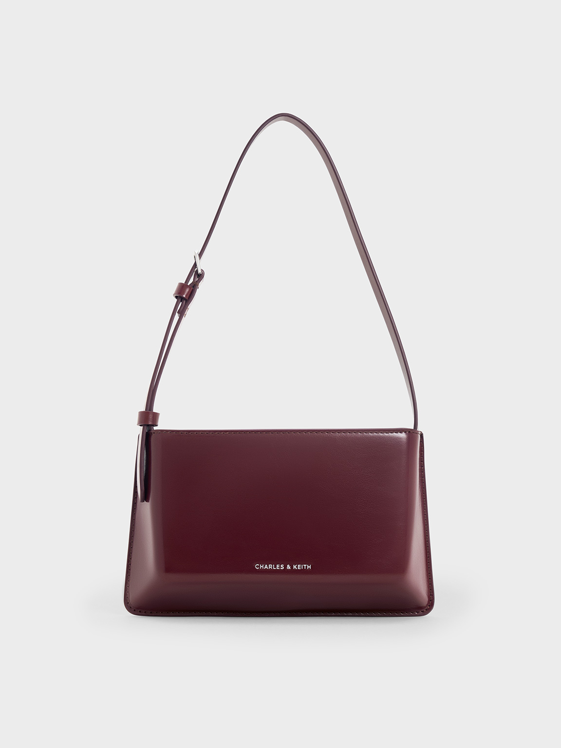 Burgundy side bag best sale