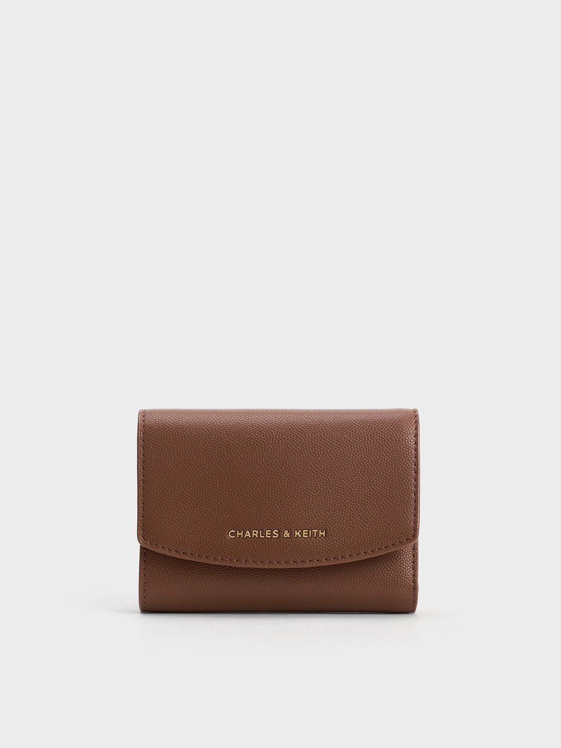 CHARLES & KEITH CHARLES & KEITH - BRIONY CURVED FLAP WALLET 