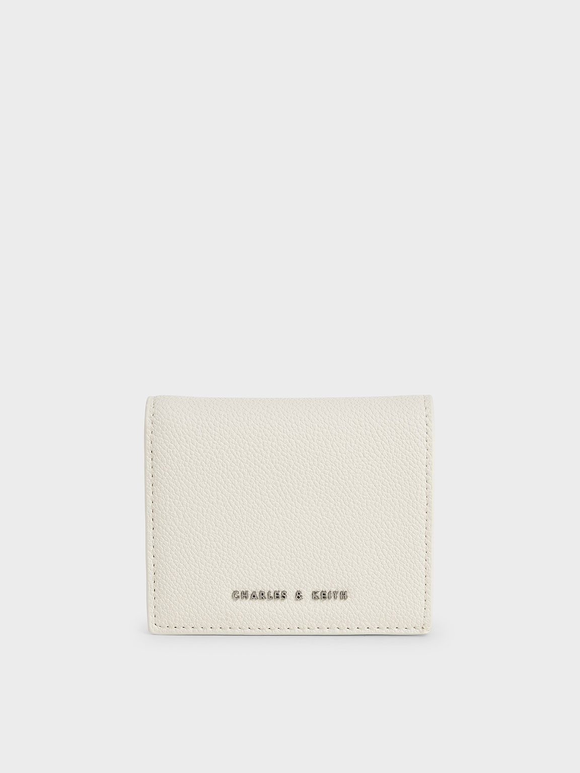 Charles & Keith Women's Magnetic Front Flap Long Wallet