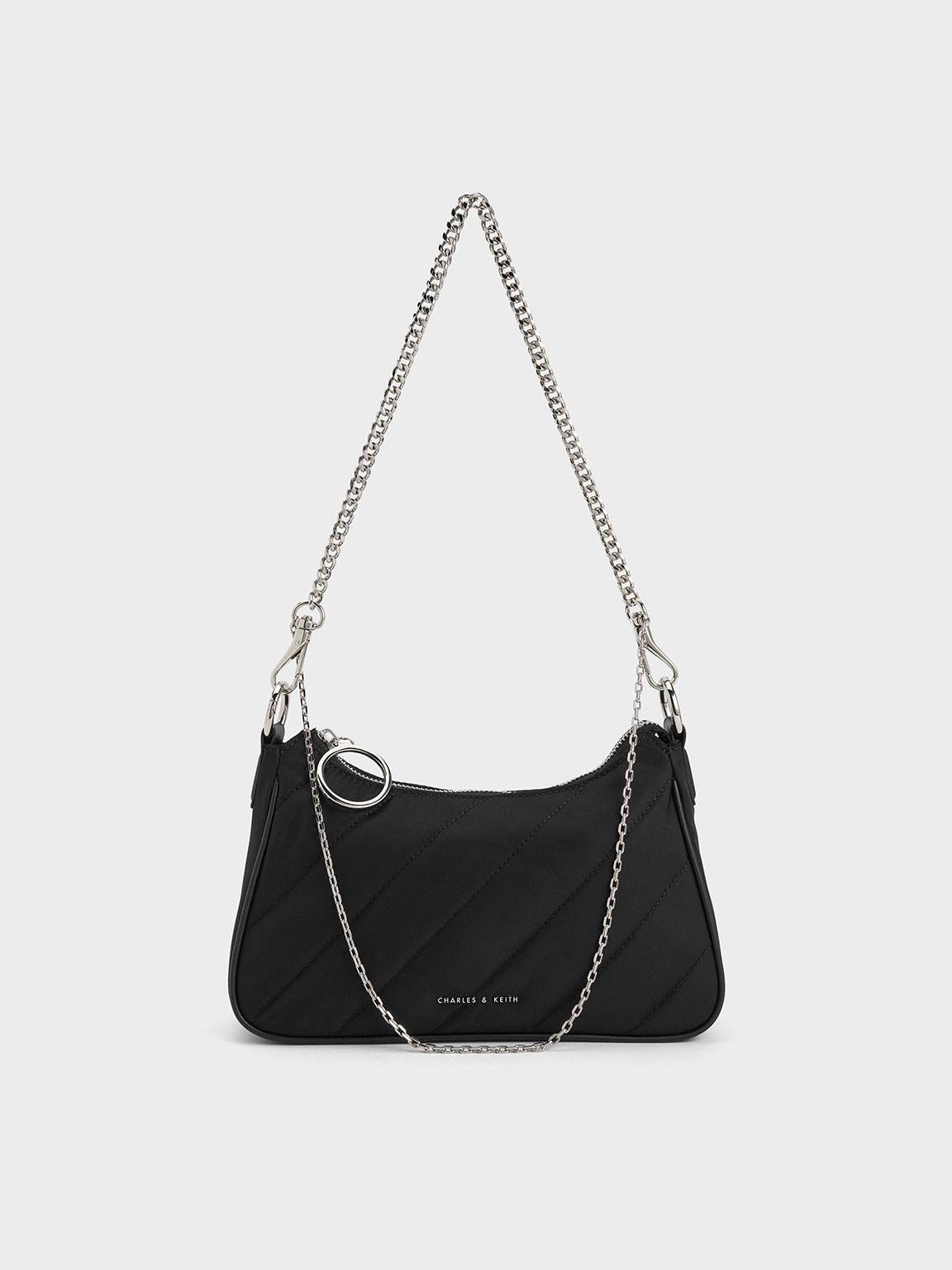 Charles and keith 2025 chain detail handbag