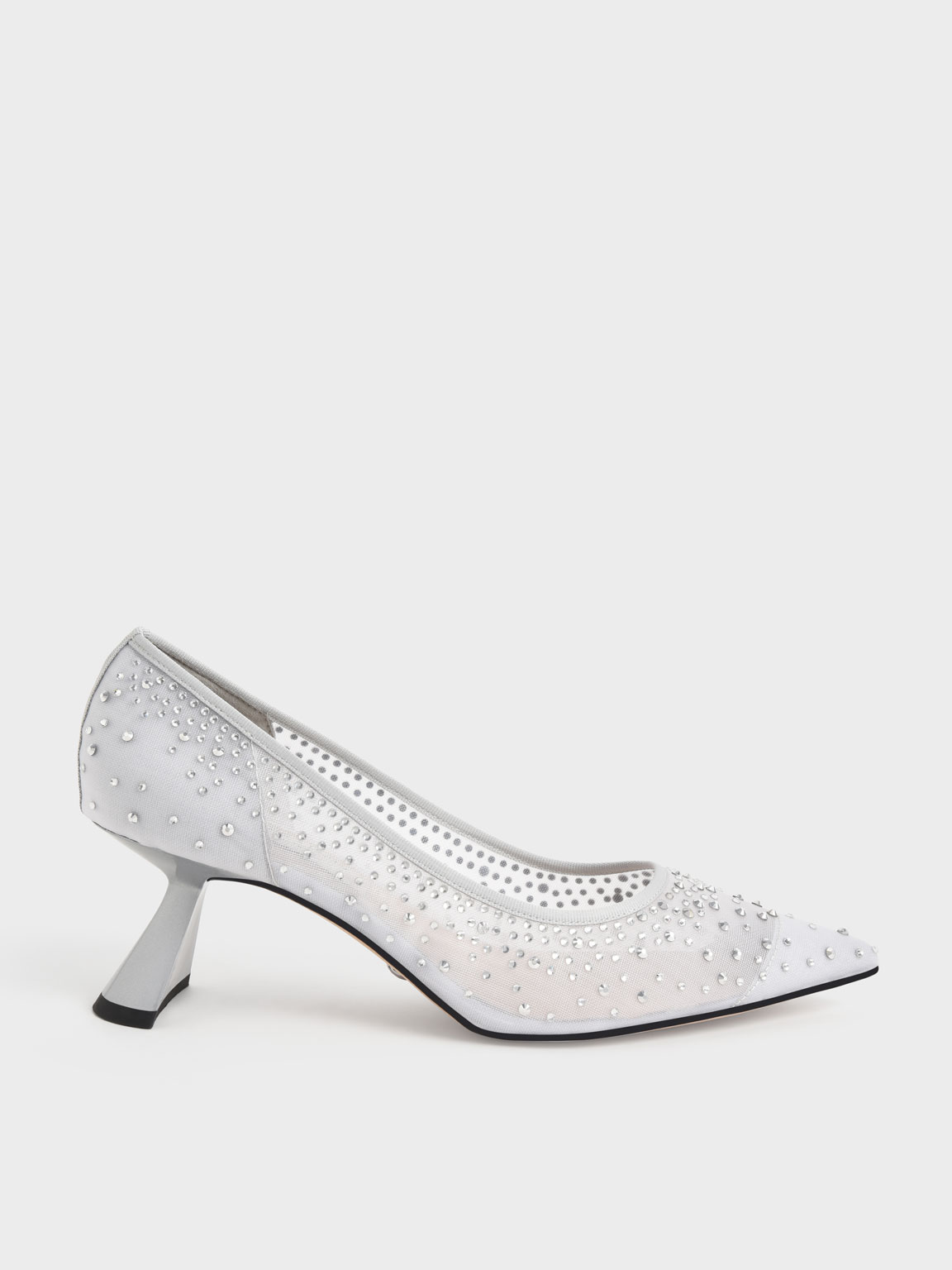Silver Shoes, Silver Embellished Shoes