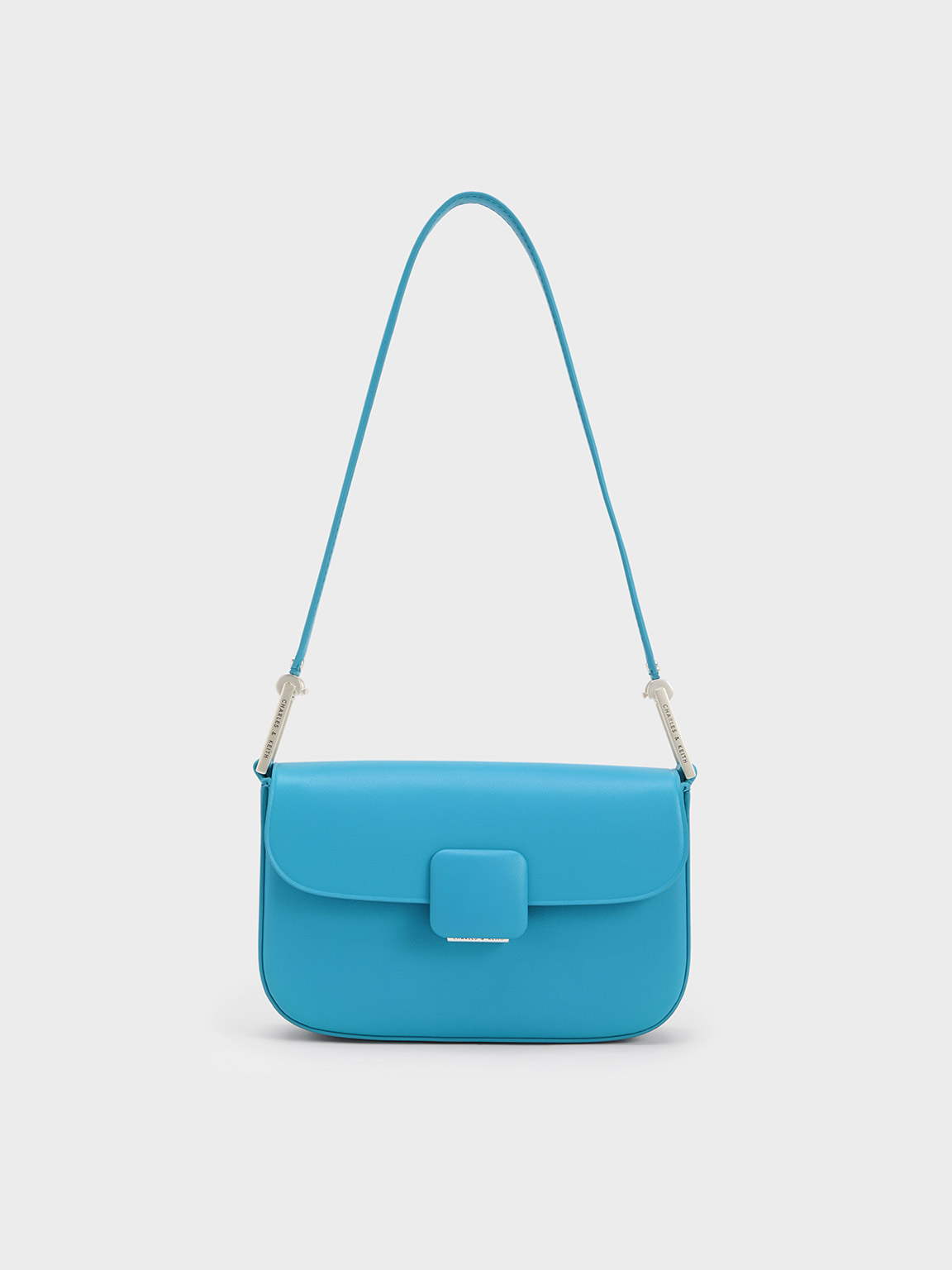 KEY LOCK DESIGN TOTE BAG WITH BAG AND CLUTCH SET – Light Blue – SKU 828 -  MuyFancy