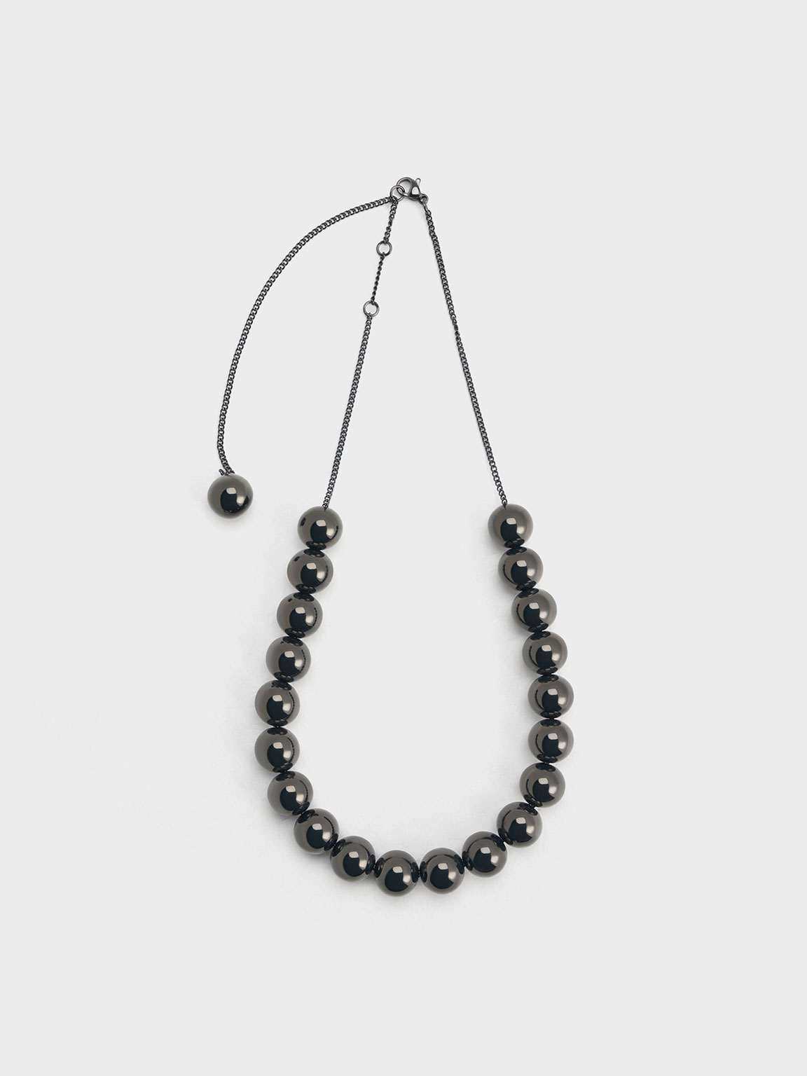 black-metallic-beaded-necklace-charles-keith-my