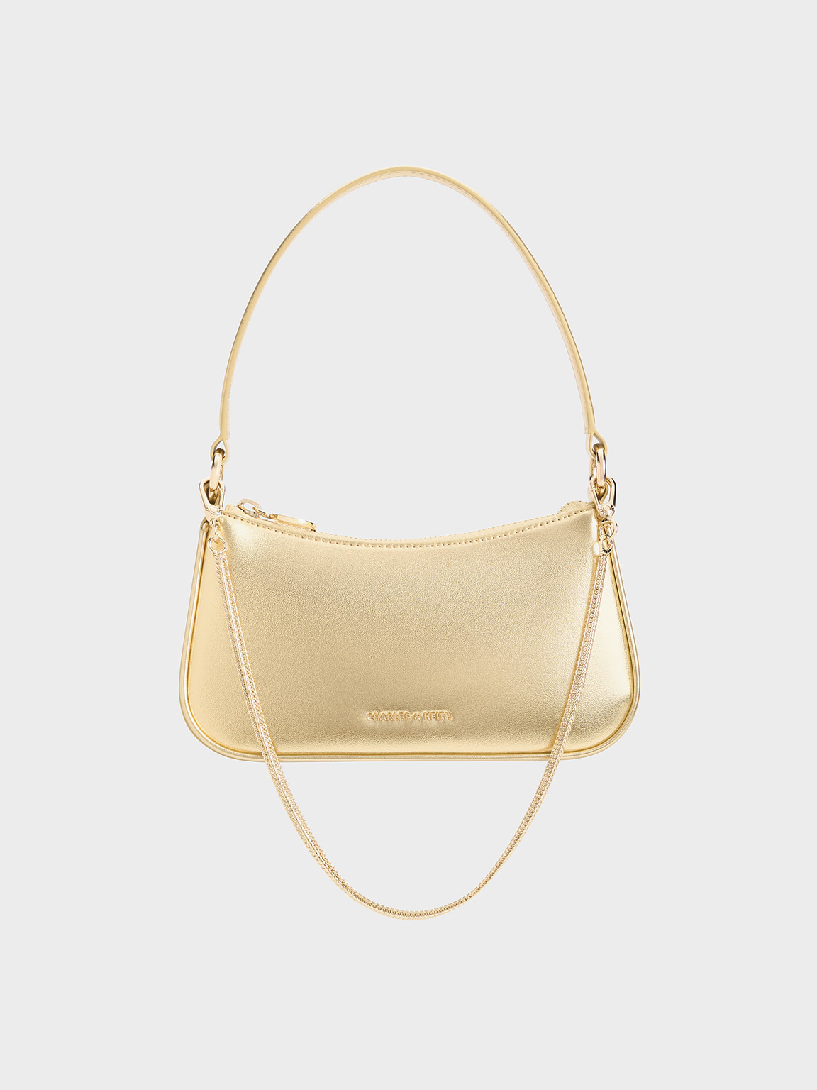 Gold on sale messenger bag