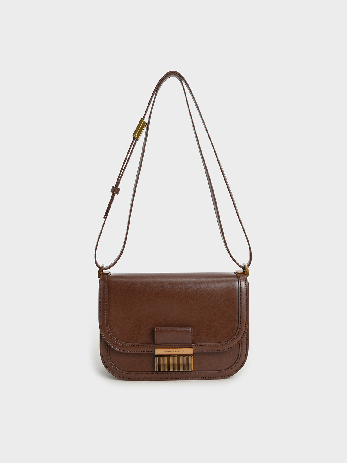 Dark Brown Charlot Belt Bag - CHARLES & KEITH US