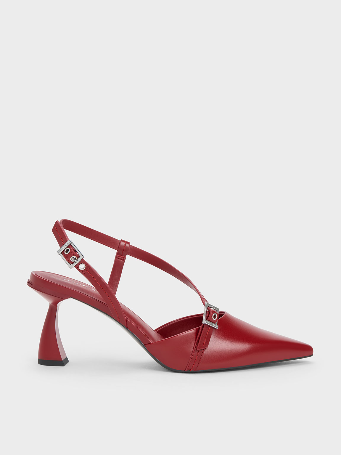 Red Patent Pointed-Toe Pumps | Womens | 6.5 (Available in 8, 7.5, 7, 6, 5.5, 5, 9, 8.5, 10, 11) | Lulus Exclusive