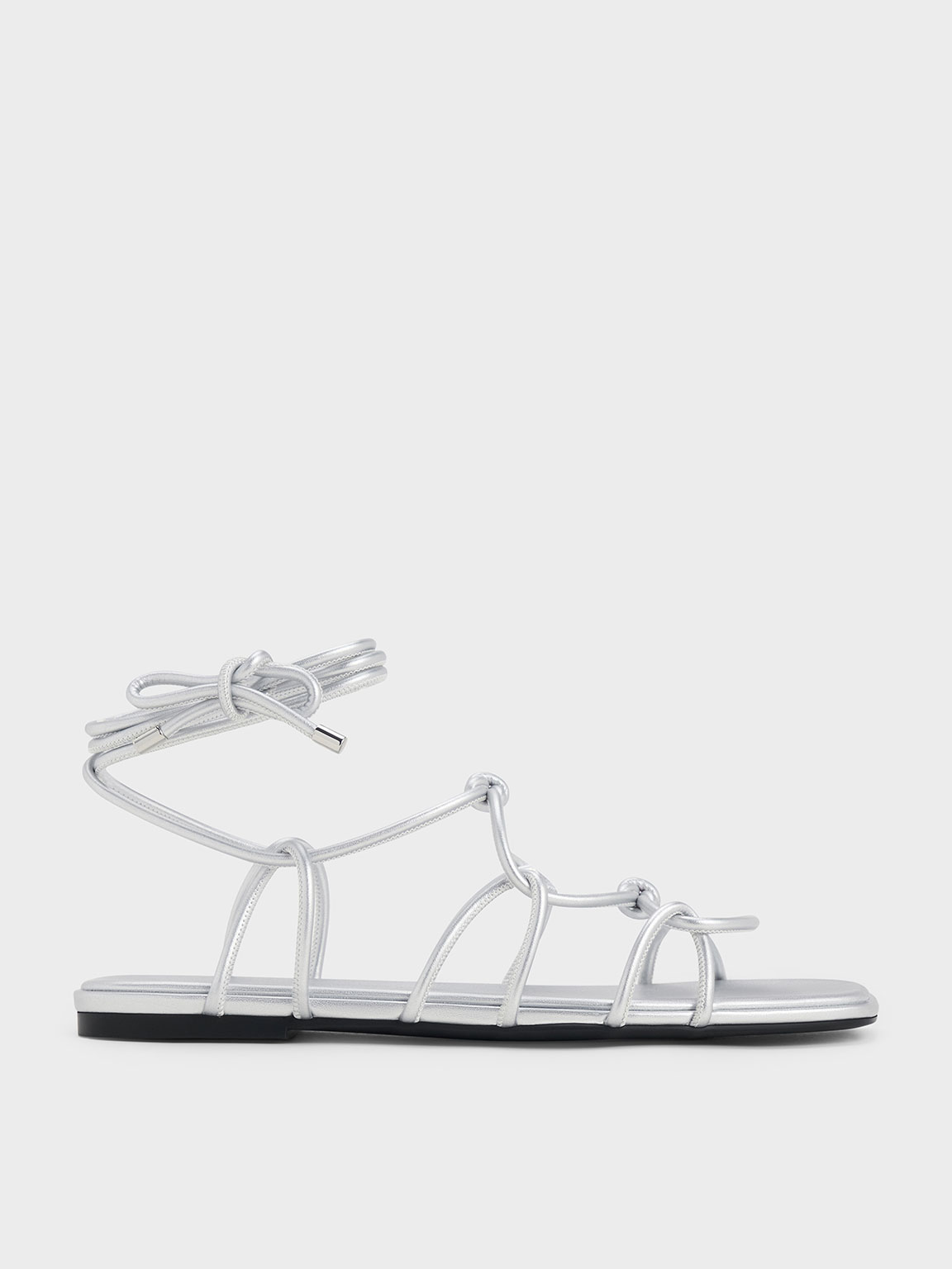 Nº21 logo-intarsia padded flat sandals - Neutrals