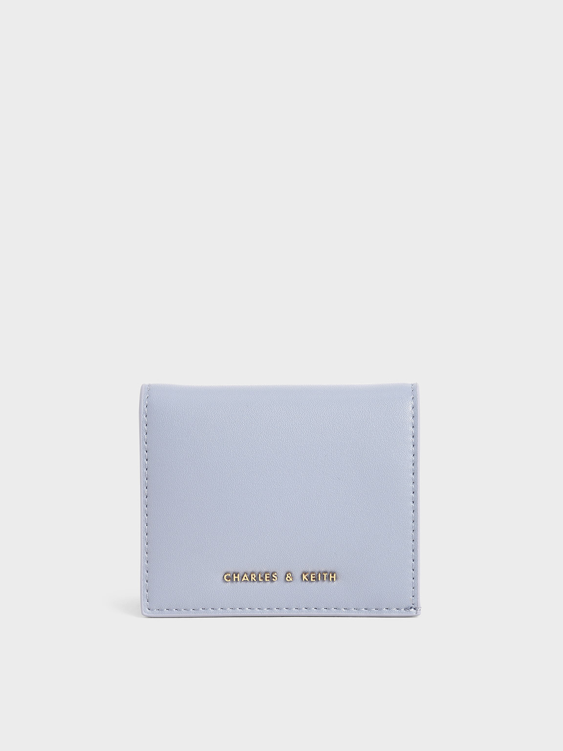 Light Blue Bi-Fold Small Wallet - CHARLES & KEITH MY