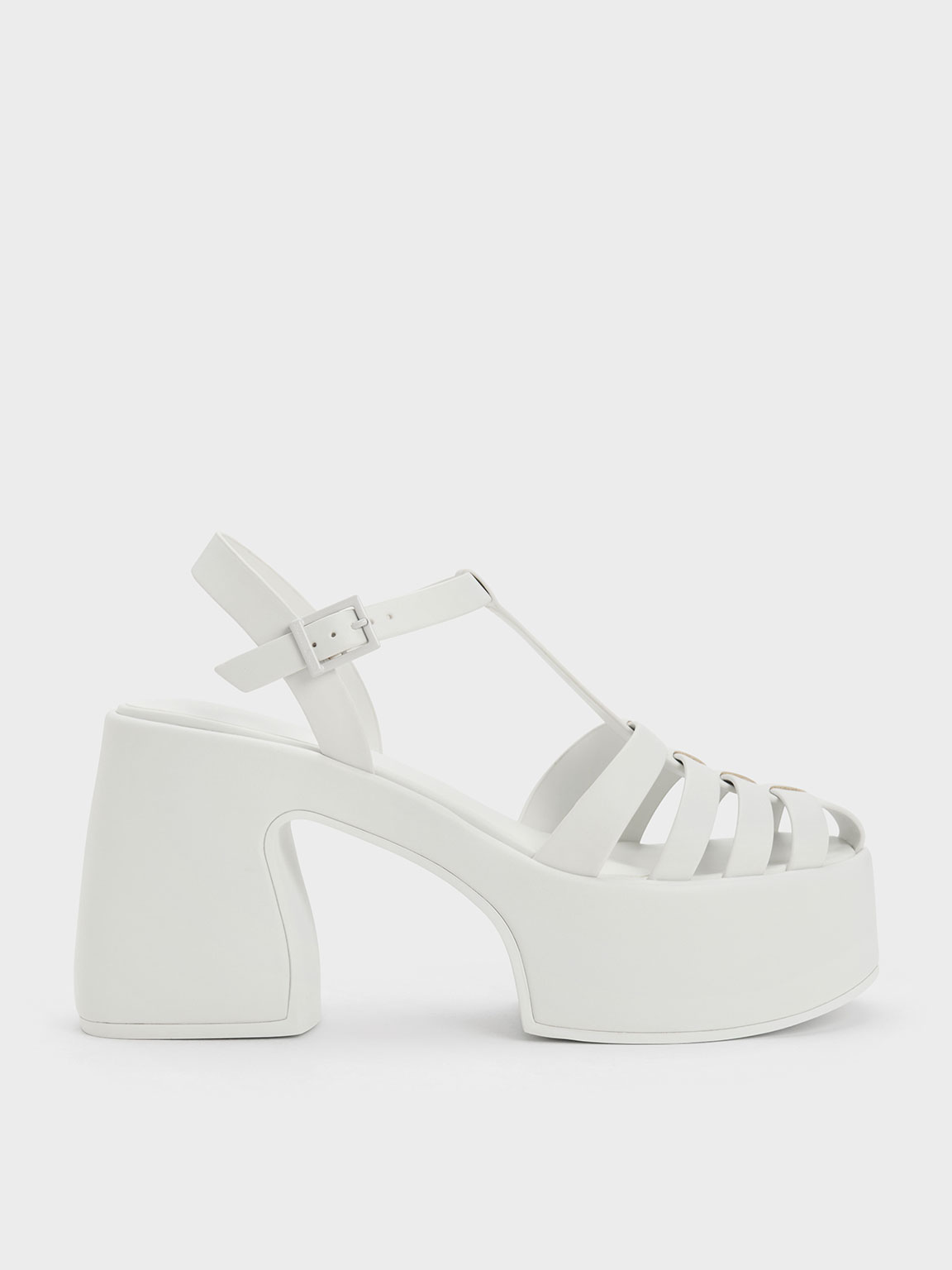 Strappy High-Heeled Glittery Gladiator Sandals | David's Bridal