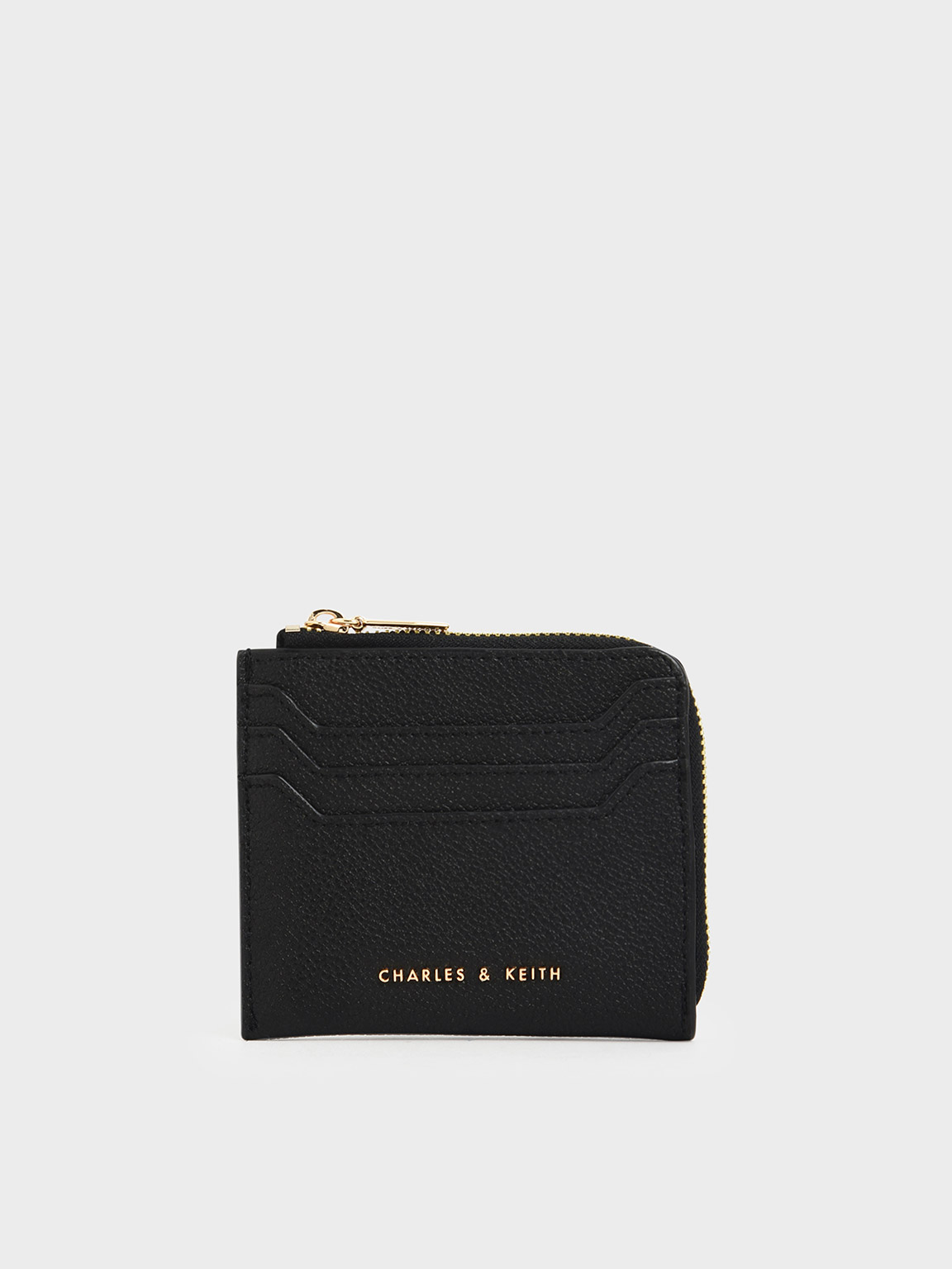 Black Small Zip Pouch - CHARLES & KEITH CA
