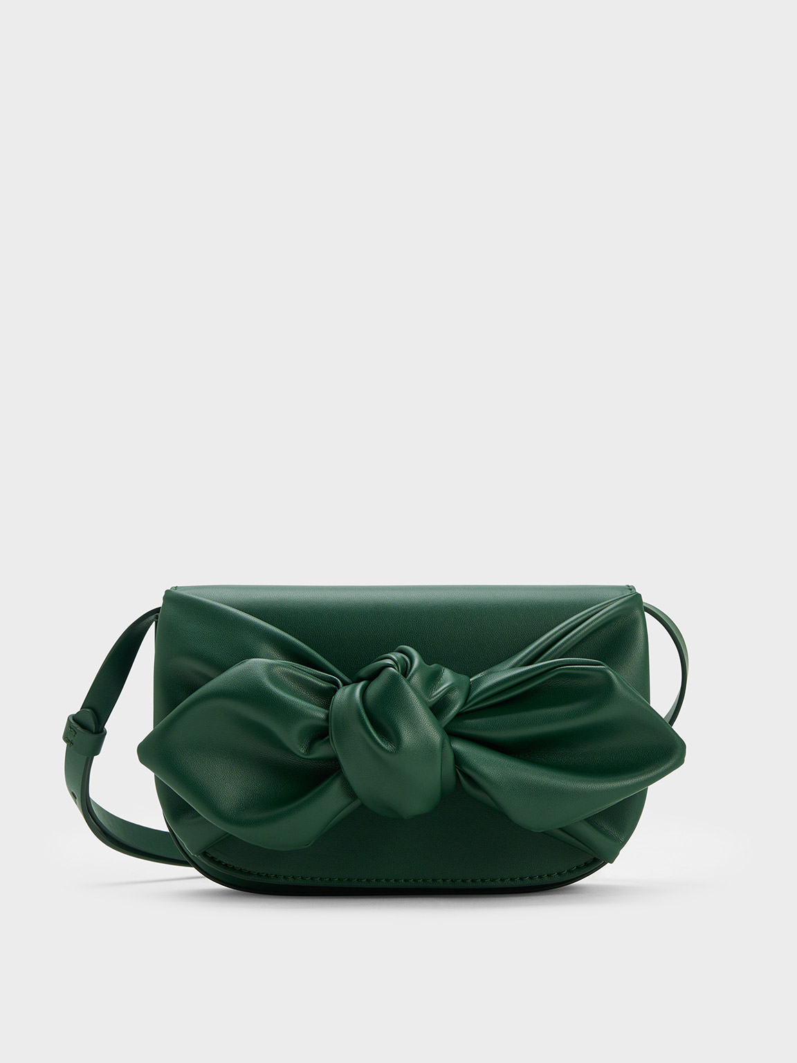 Green Multi-Pouch Crossbody Bag - CHARLES & KEITH BG