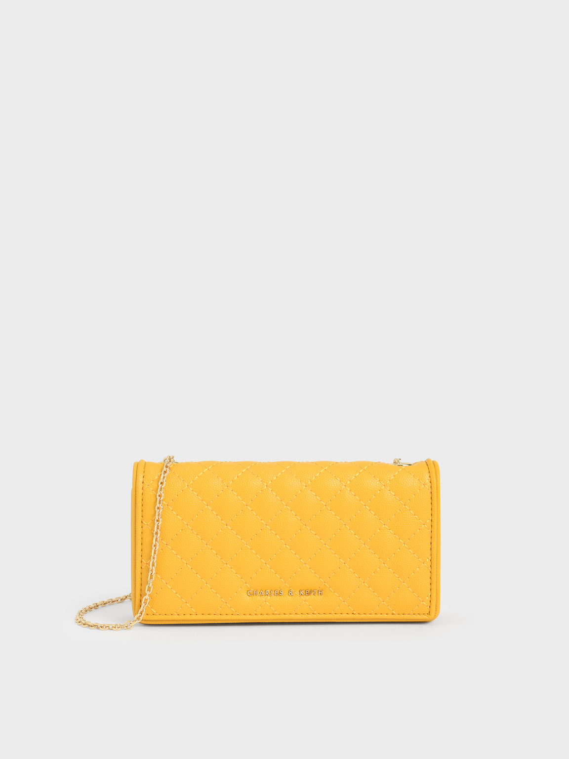 Black Quilted Pouch - CHARLES & KEITH International