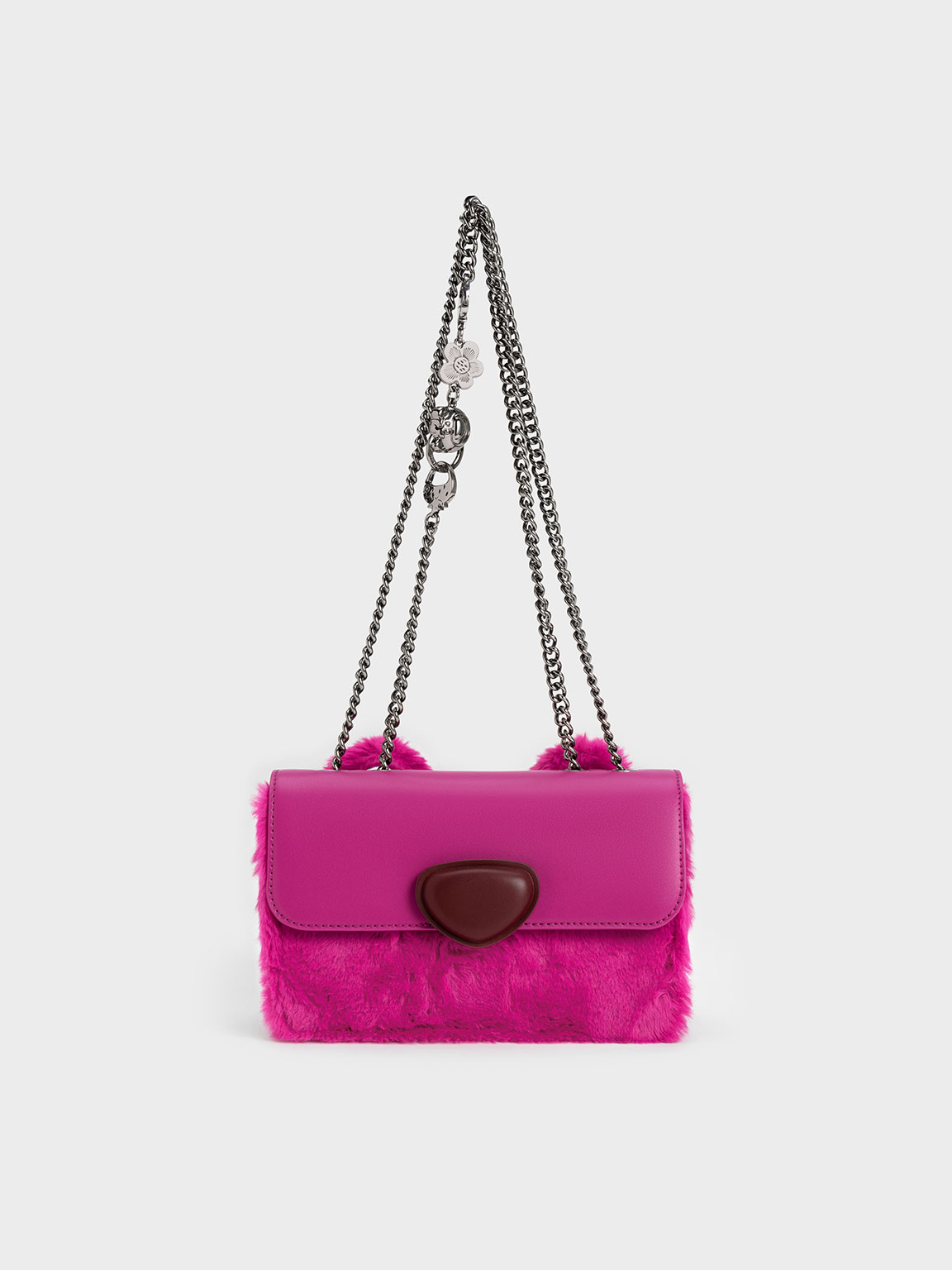 Limited Edition Longchamp Pink Furry Cat Handbag in Store Window, NYC  Stock Photo - Alamy