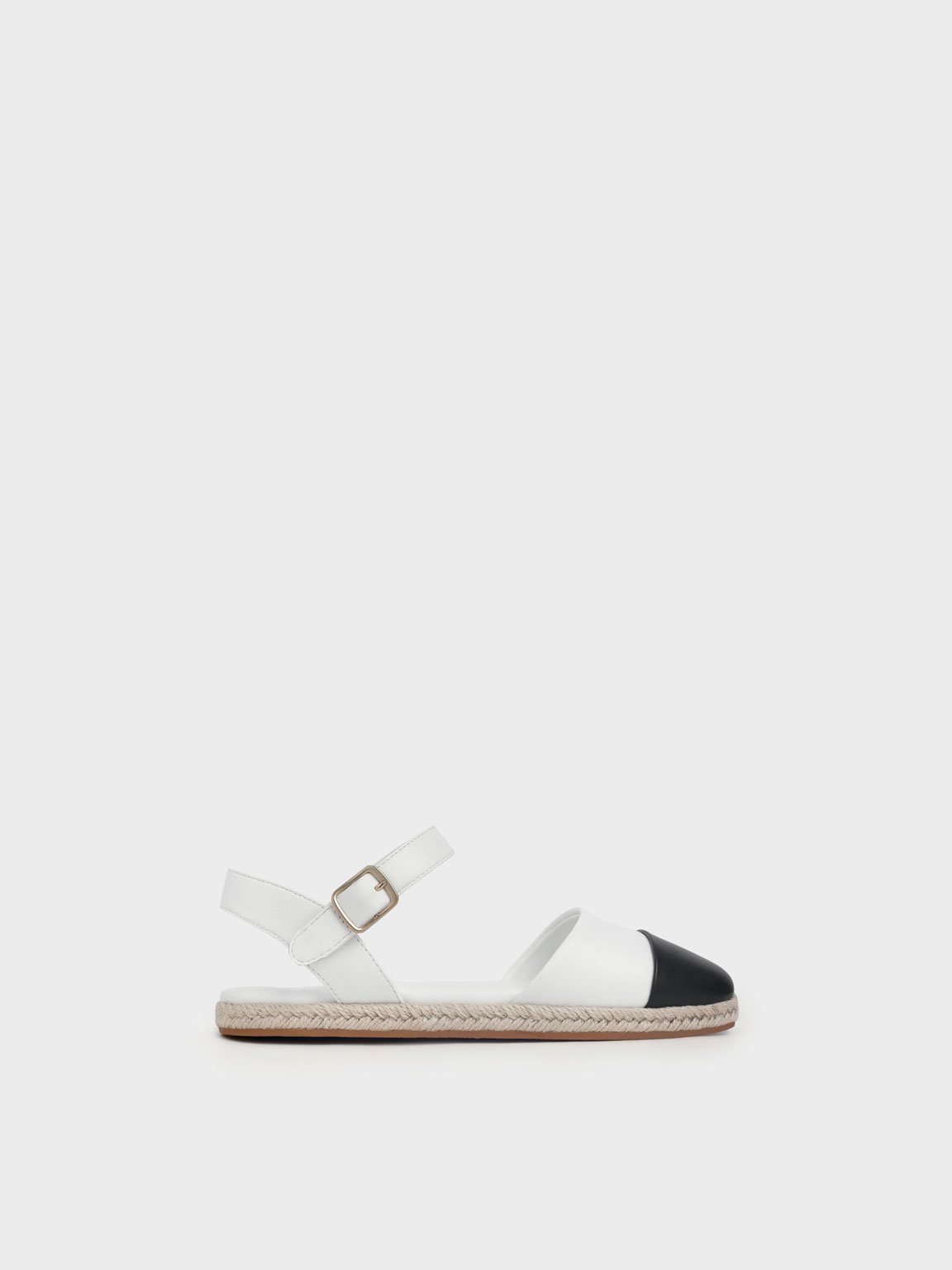 White ankle 2025 strap espadrilles