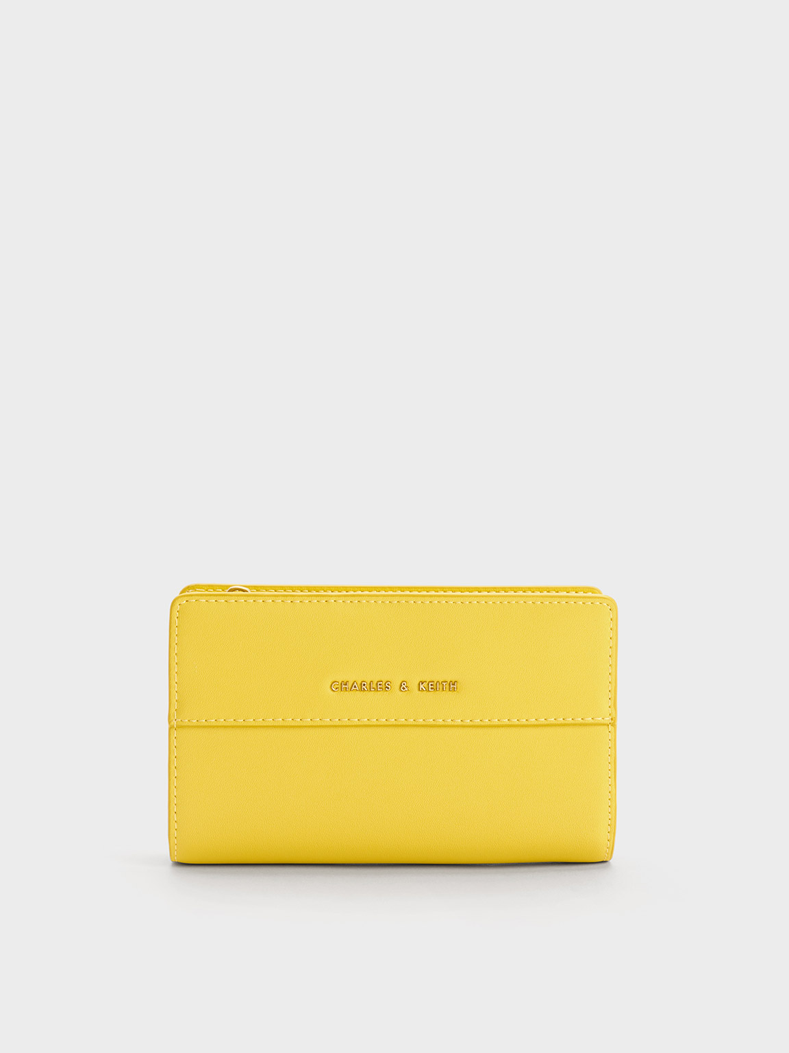 Charles and 2025 keith yellow wallet